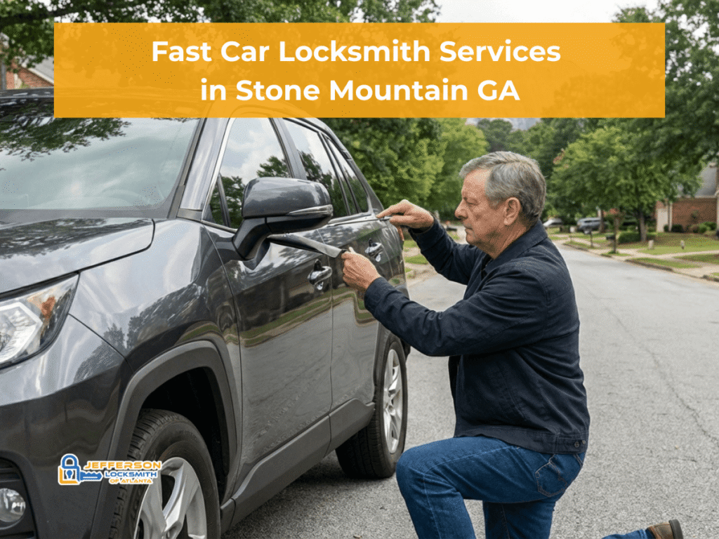 mobile locksmith service in stone mountain ga