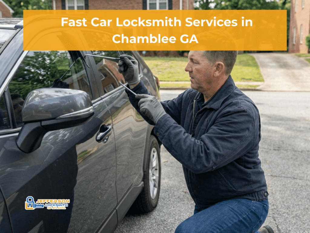 car locksmith service in chamblee ga