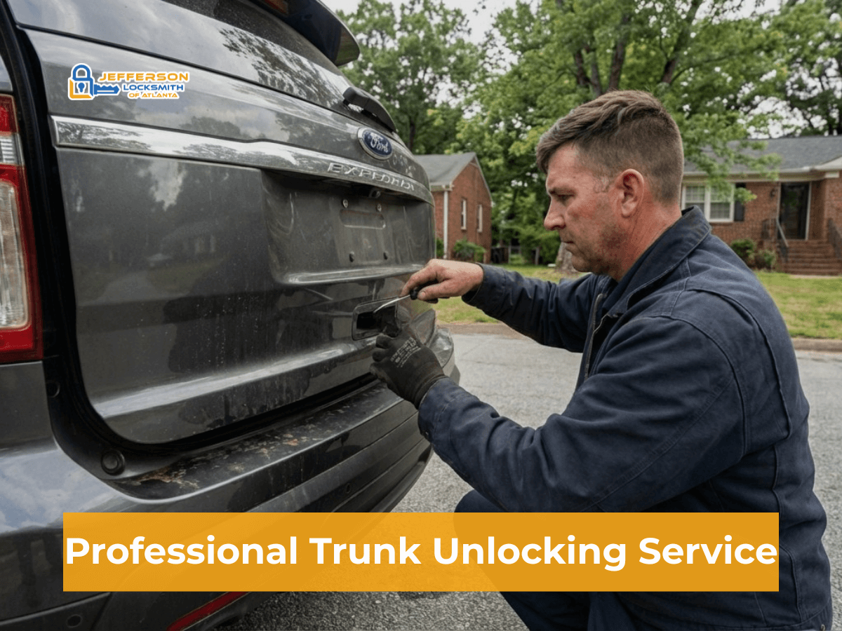 trunk unlocking service ga